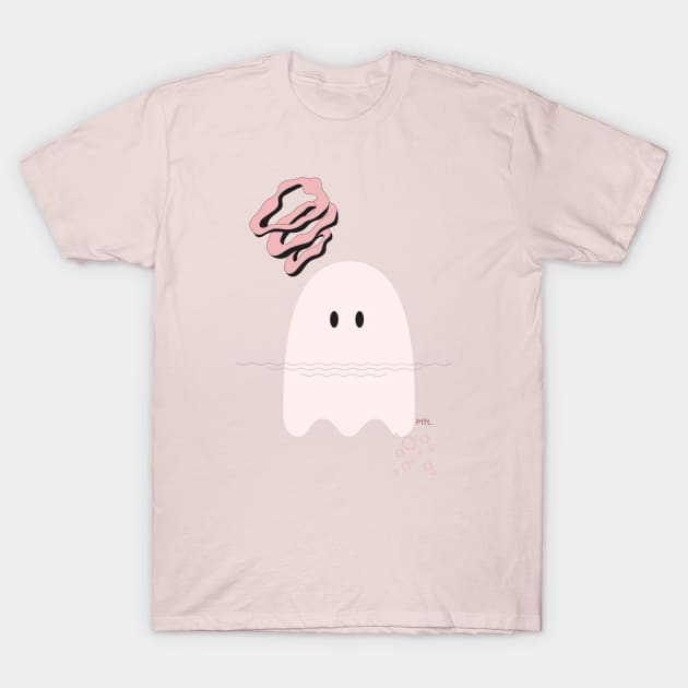 Water bubble ghostie T-Shirt by EJgenie